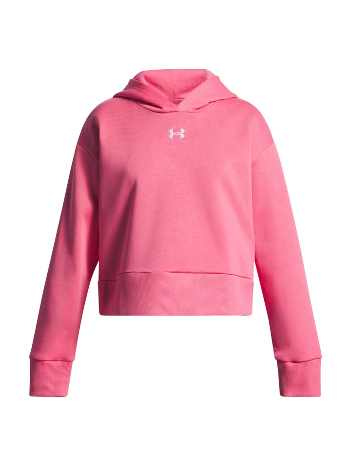 Sudadera Under Armour Rival Fleece Rosa para Niña
