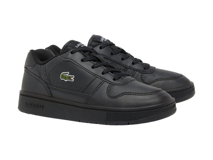 Tenis Lacoste T-Clip Set Negro para Niño