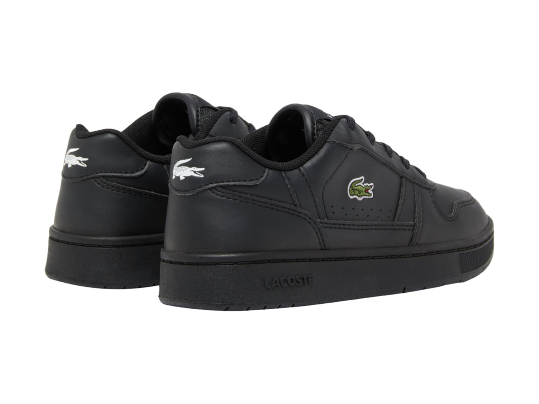 Tenis Lacoste T-Clip Set Negro para Niño