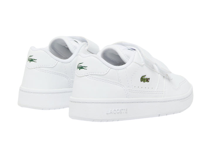 Tenis Lacoste T-Clip Blancos para Niño