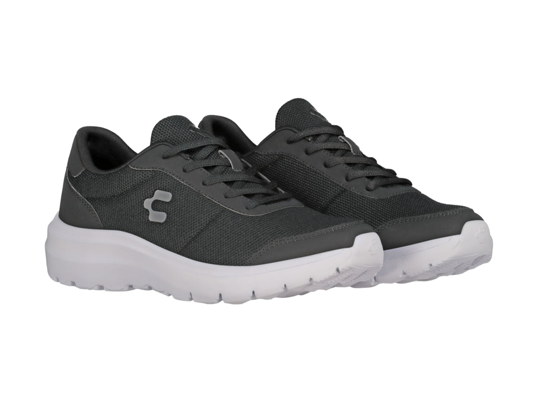 Tenis Charly Road Casual Negro y Blanco para Hombre