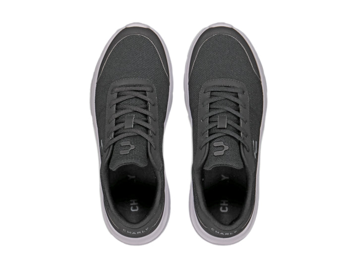Tenis Charly Road Casual Negro y Blanco para Hombre