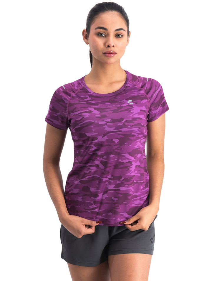 Playera Charly Violeta para Mujer