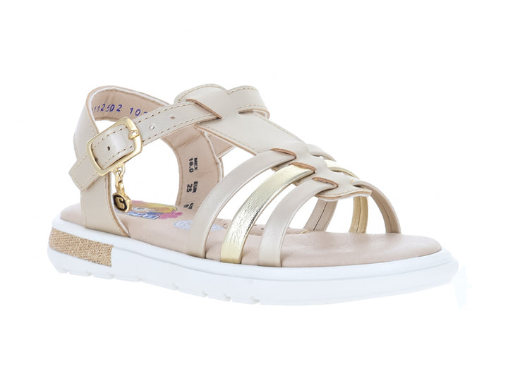 Sandalias Coqueta Oro Rosado para Niña