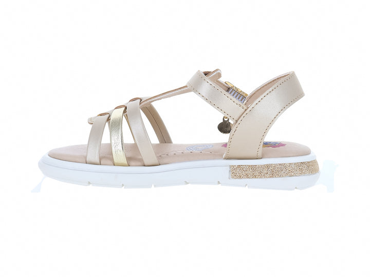 Sandalias Coqueta Oro Rosado para Niña