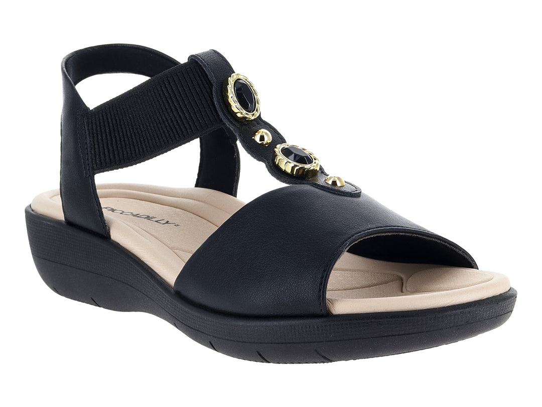 Sandalias Piccadilly Negro para Mujer
