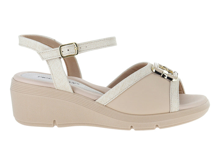 Sandalias Piccadilly Media Plataforma Natural para Mujer