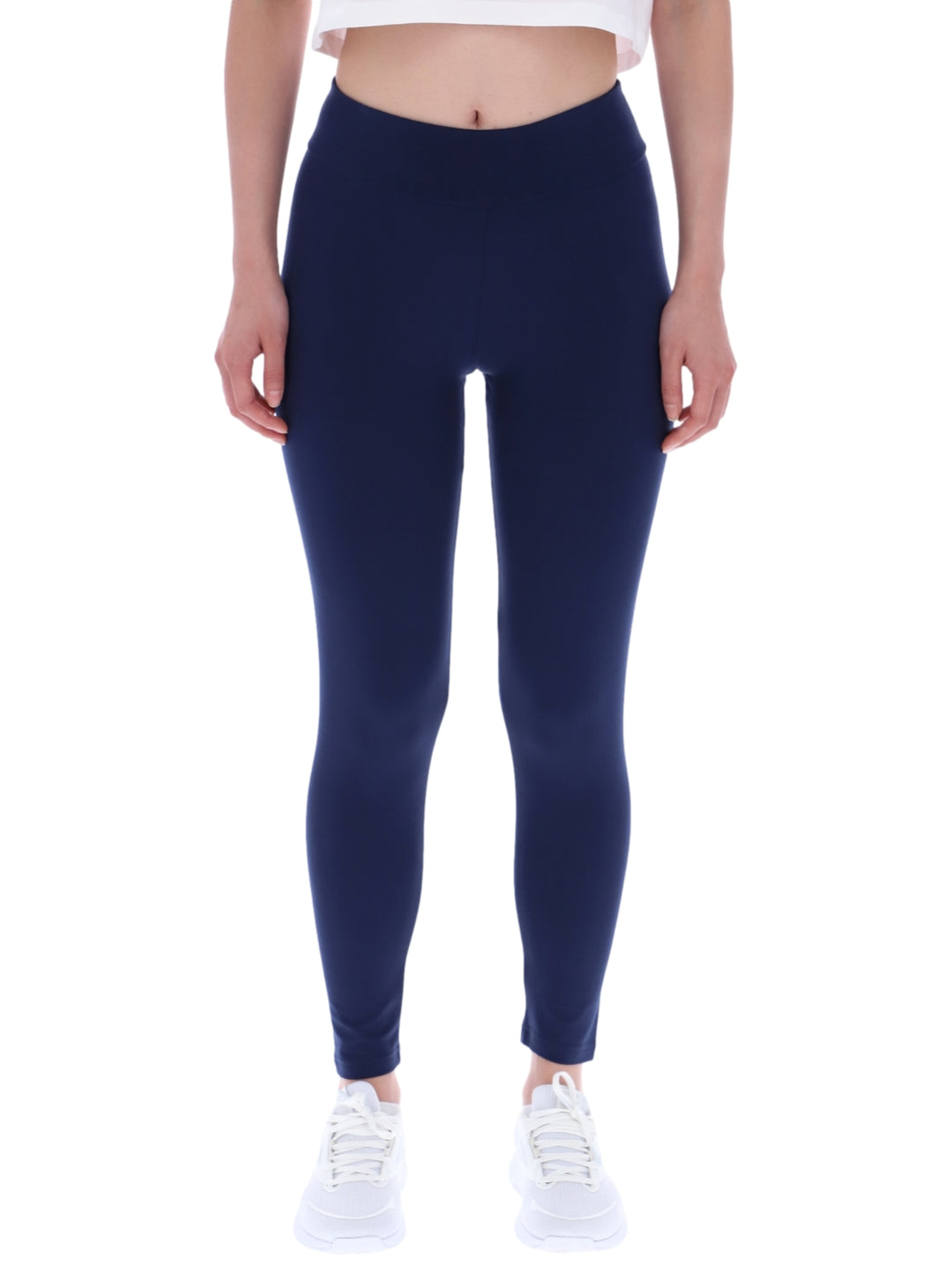 Leggings Reebok Willow Big Logo Azul Marino para Mujer