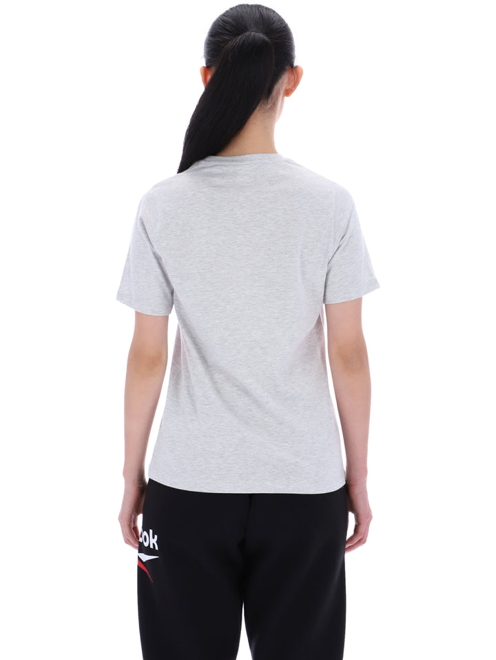 Playera Reebok Wren Logo Gris para Mujer