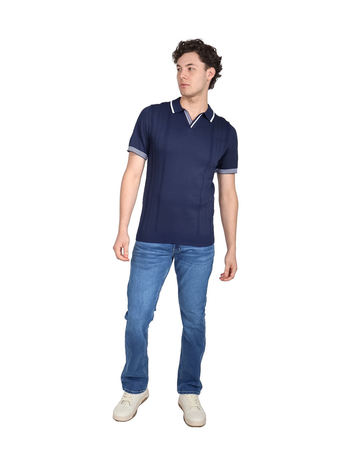 Playera Polo Tejida Collor&