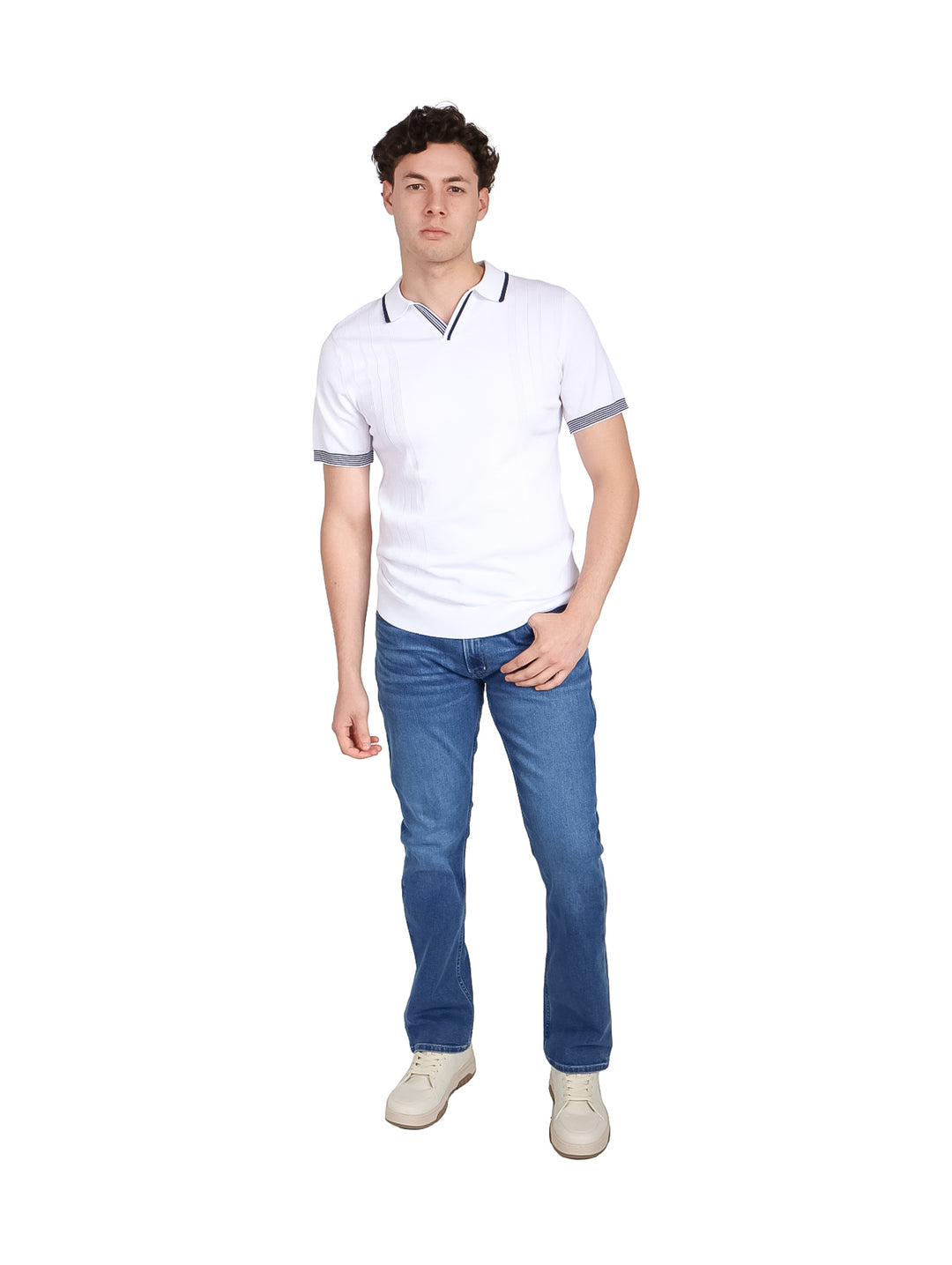 Playera Polo Tejida Collor&
