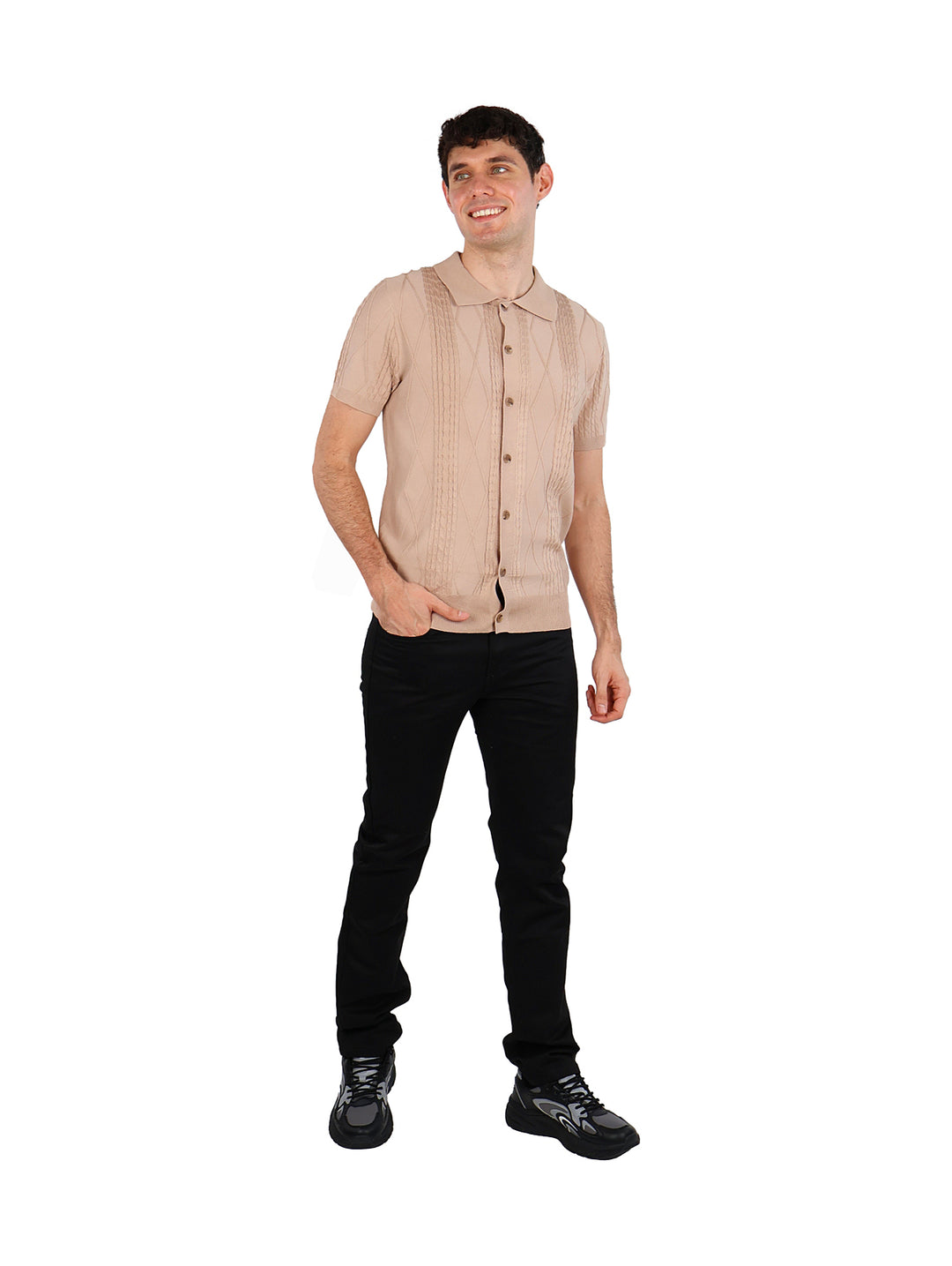 Playera Polo Tejida Collor&