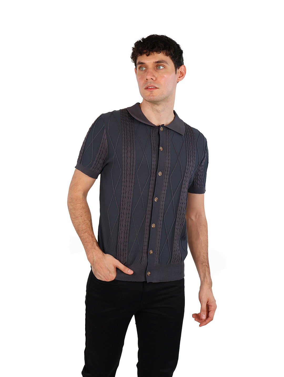 Playera Polo Tejida Collor&