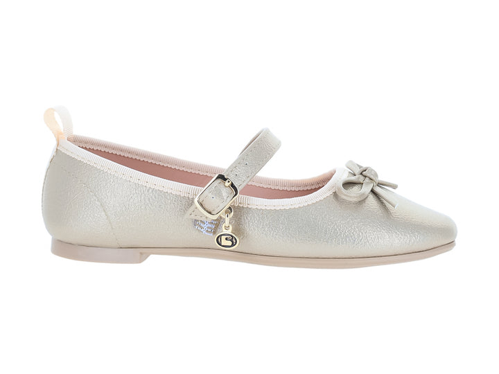 Ballerinas Coqueta Color Oro para Niña