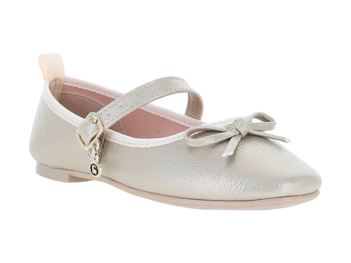 Ballerinas Coqueta Color Oro para Niña