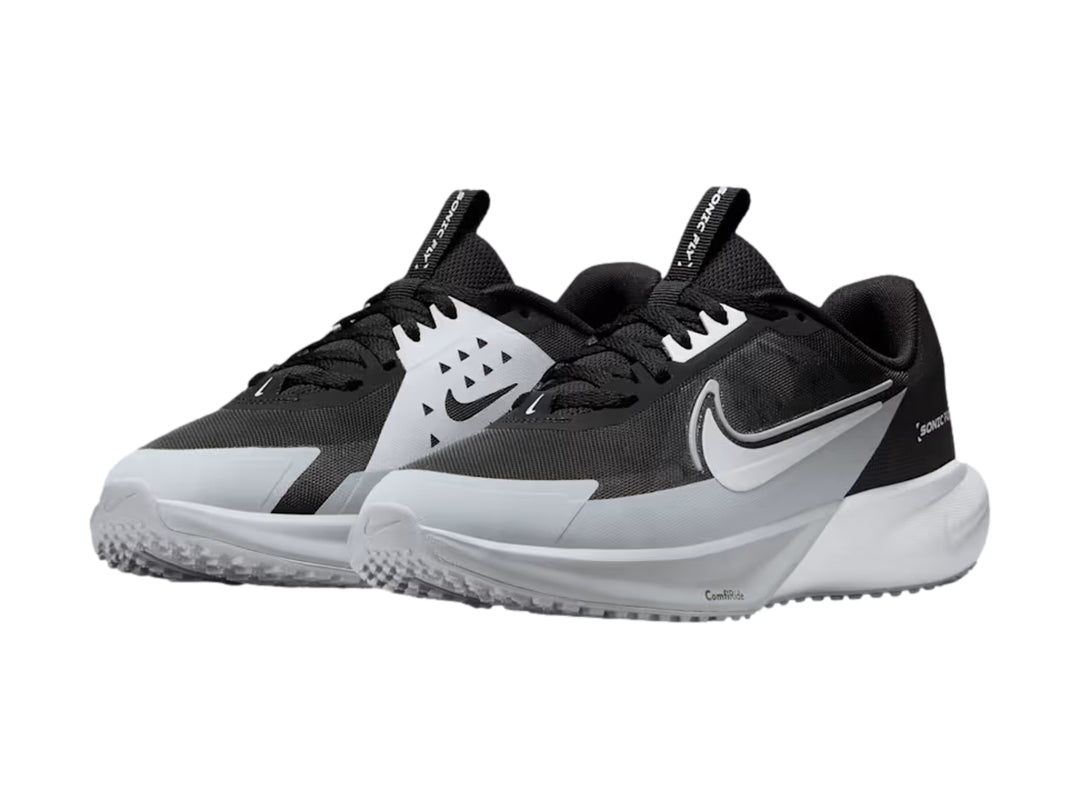 Tenis Nike Sonic Fly Negro y Gris para Niño