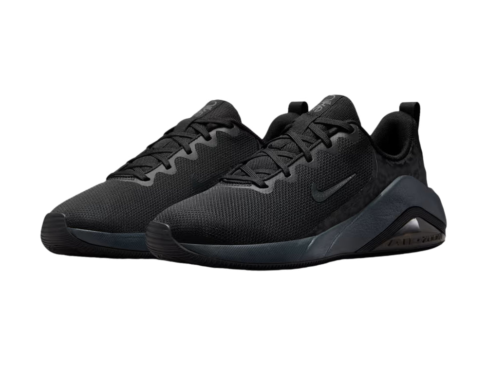 Tenis deportivos Nike Air Zoom Bella 7 en color negro y gris oscuro para mujer.