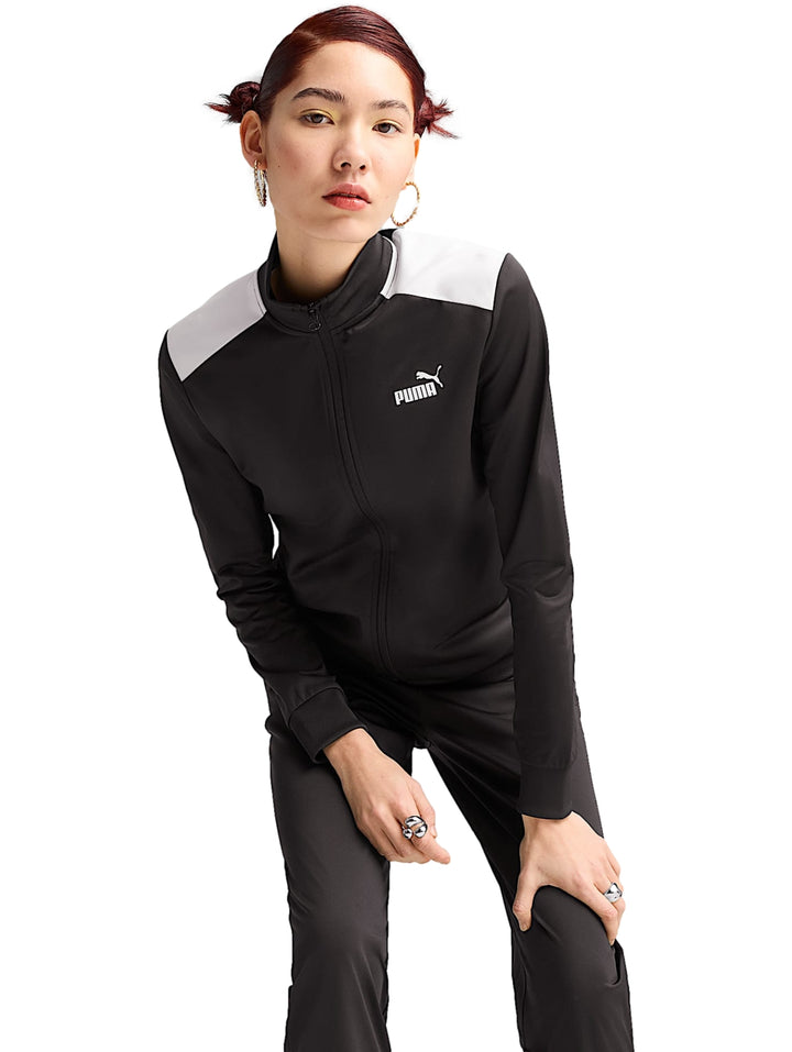 Conjunto Deportivo PUMA Poly Suit Negro para Mujer