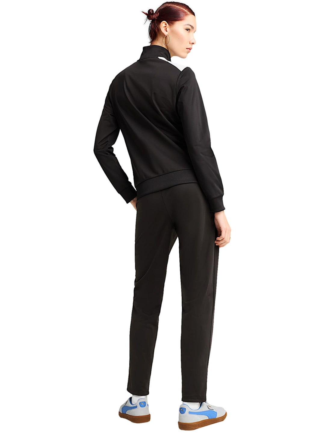 Conjunto Deportivo PUMA Poly Suit Negro para Mujer