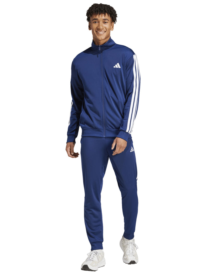 Conjunto Deportivo Adidas 3 Franjas Azul Oscuro para Hombre