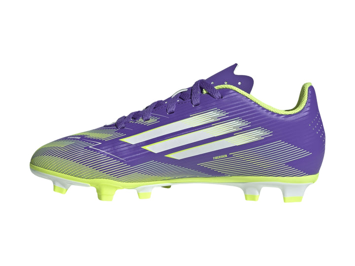 Tenis Taquetes Adidas F50 Club Morado para Niño