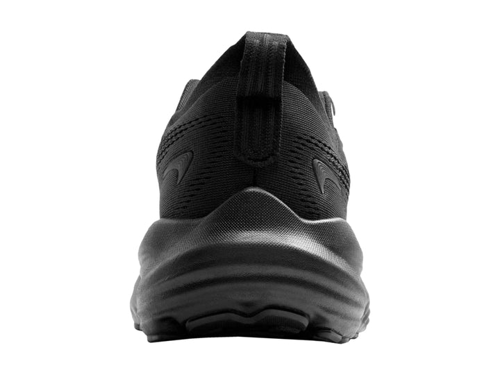 Tenis deportivos Brooks Glycerin 22 en color negro total, vista lateral sobre fondo blanco.
