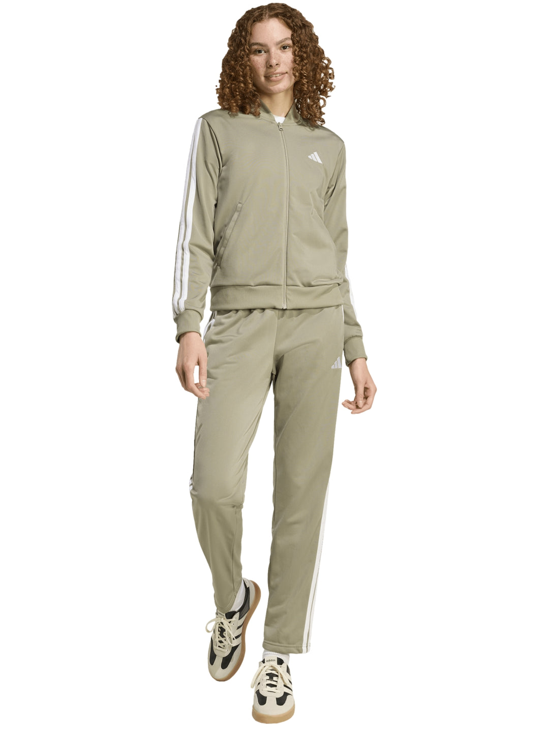 Conjunto Deportivo Adidas Silver Pebble para Mujer
