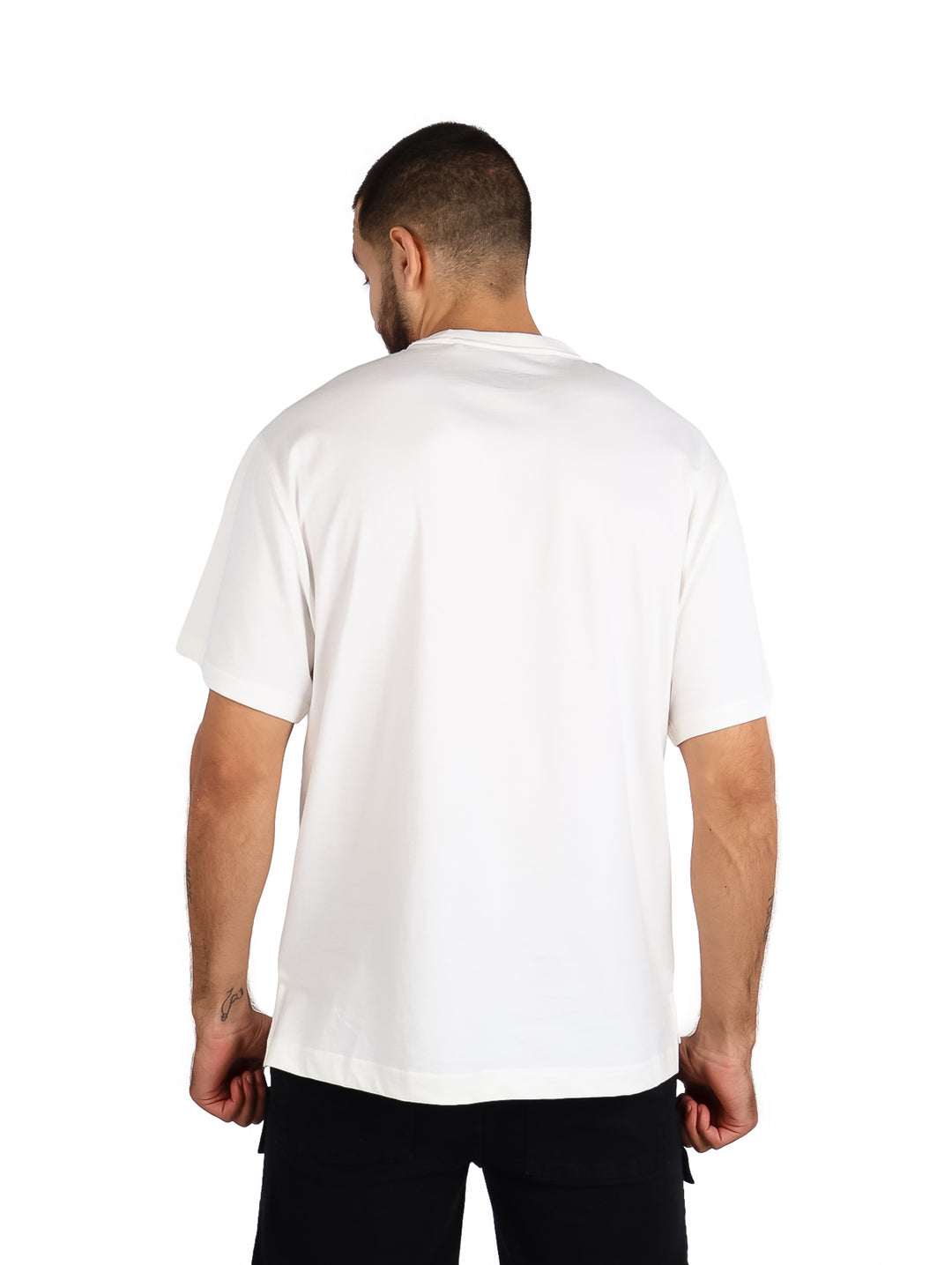 Playera Perry Ellis Blanco para Hombre