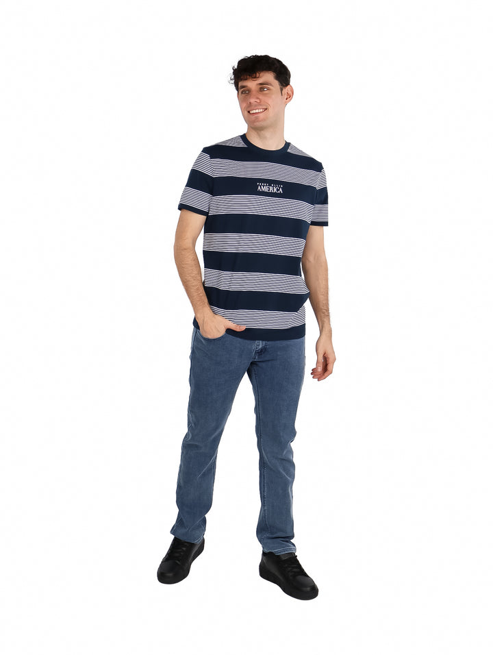 Playera Perry Ellis Azul Marino para Hombre