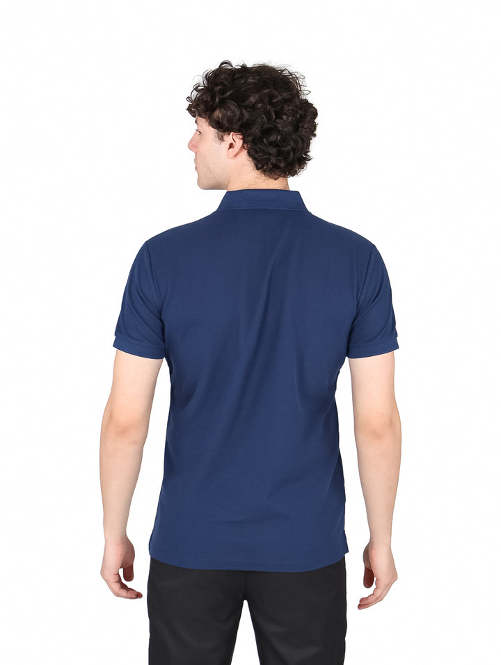 Playera Polo Perry Ellis Azul Dark Sapphire para Hombre