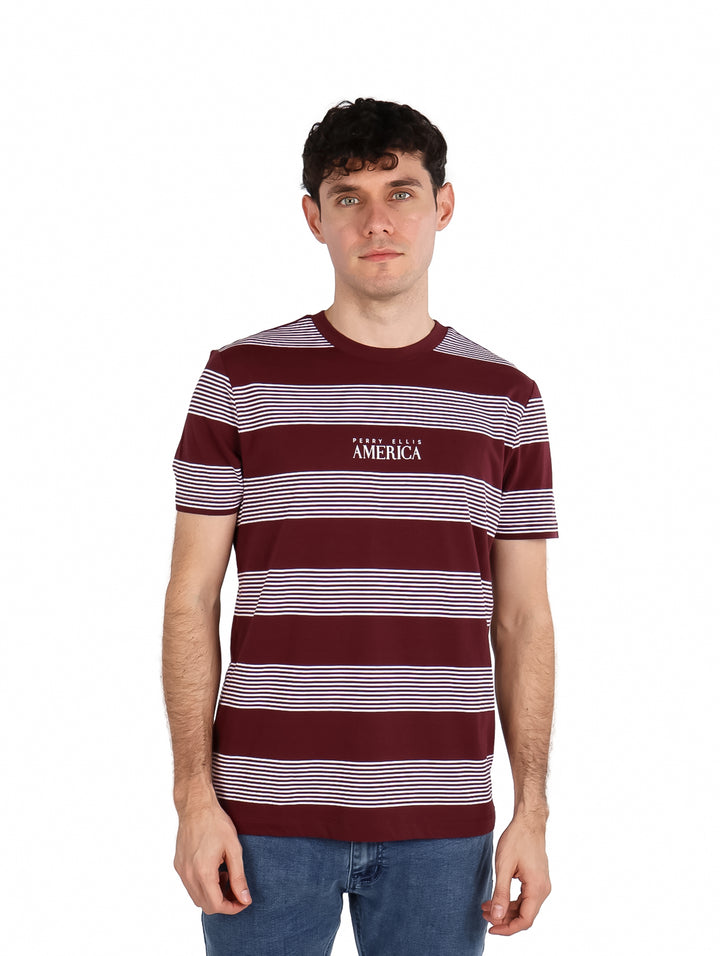 Playera Perry Ellis Color Port Royale para Hombre