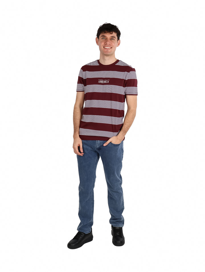 Playera Perry Ellis Color Port Royale para Hombre