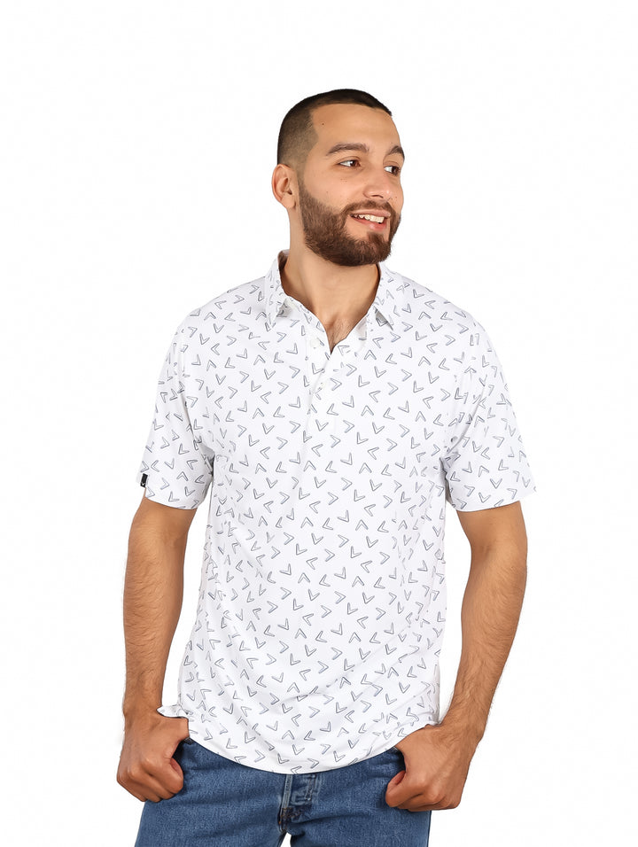 Playera Polo Callaway Color Blanco para Hombre