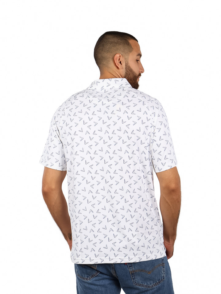 Playera Polo Callaway Color Blanco para Hombre