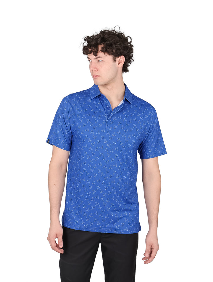 Playera Polo Callaway Galaxy Blue para Hombre