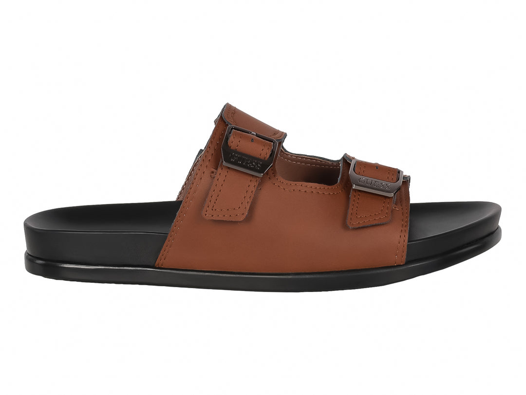 Sandalias Guess Lumine de Piel Color Brown para Hombre