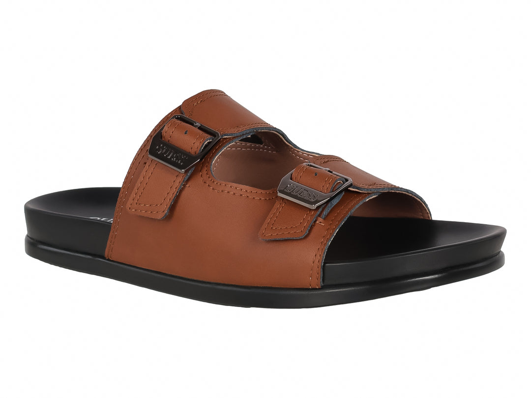 Sandalias Guess Lumine de Piel Color Brown para Hombre