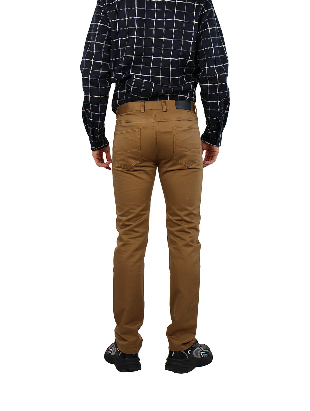 Pantalón de Gabardina Vertical Eagle Khaki para Hombre