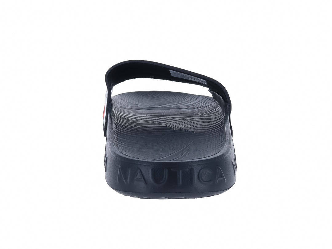Sandalias Slide Nautica Negro para Hombre