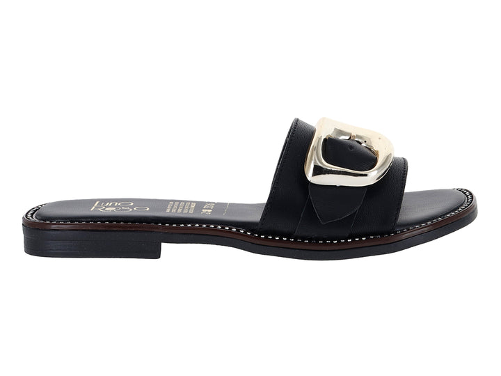 Sandalias Luna Rosa Negro para Mujer