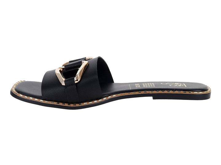 Sandalias Luna Rosa Negro para Mujer