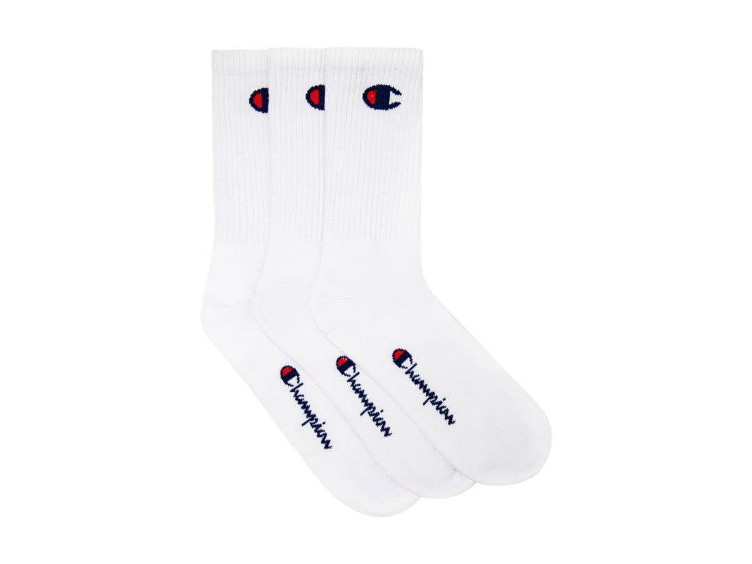Calcetas Champion Pack 3 Blancas para Mujer