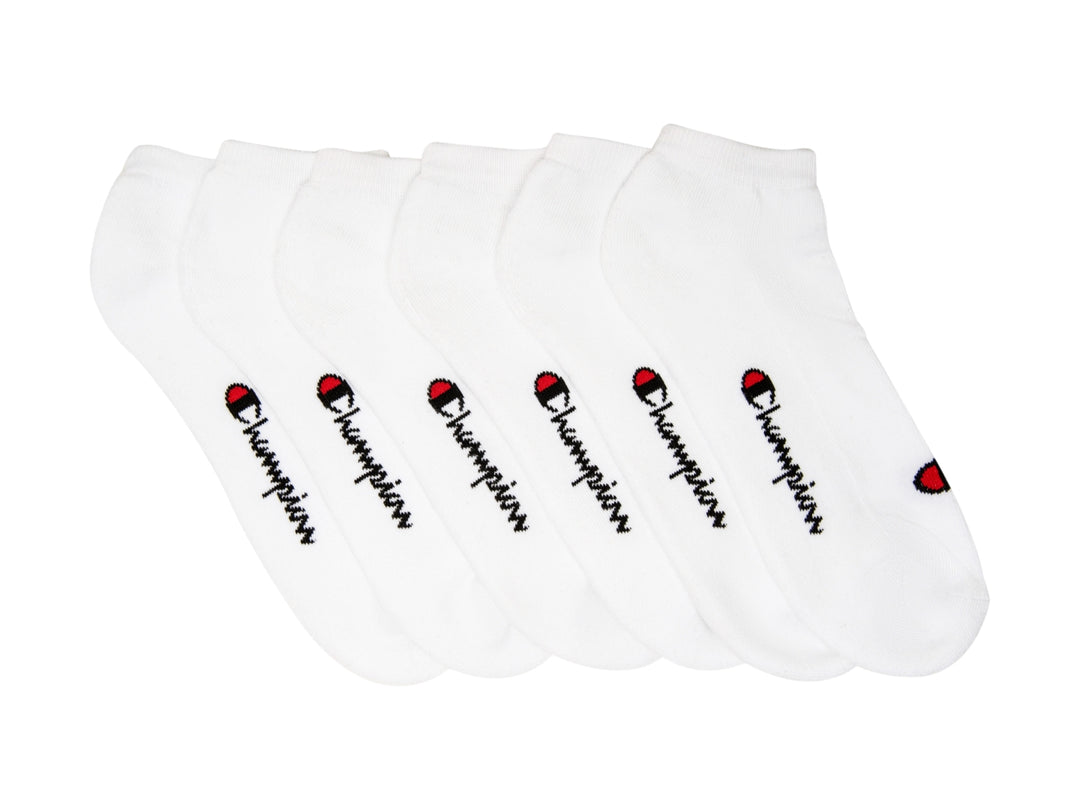 Pack 3 Calcetines No Show Champion Blancos para Hombre