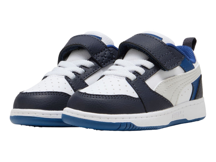 Tenis PUMA Rebound V6 Lo AC+ Blanco para Nino