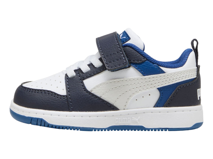 Tenis PUMA Rebound V6 Lo AC+ Blanco para Nino