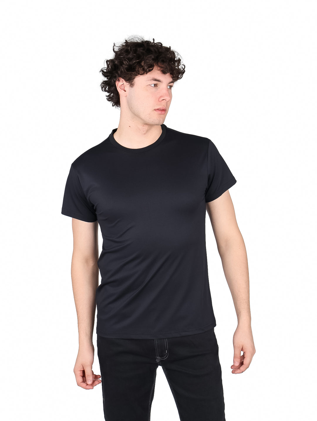Playera ATOK Dri-Fit Negro para Hombre