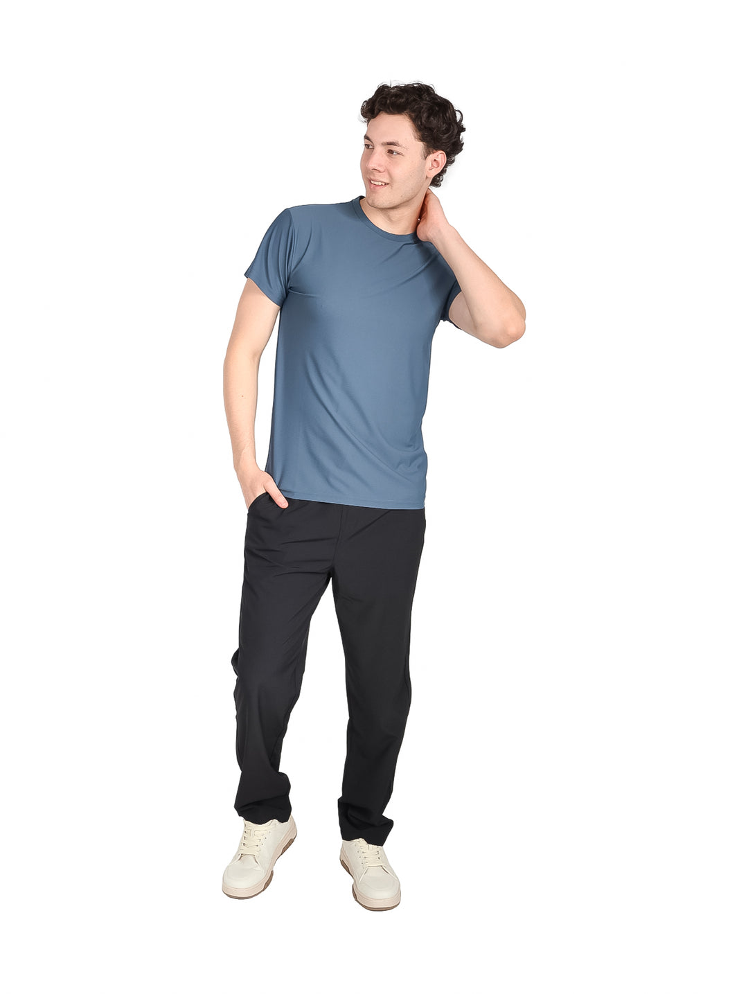 Playera ATOK Dri-Fit Azul Oscuro para Hombre