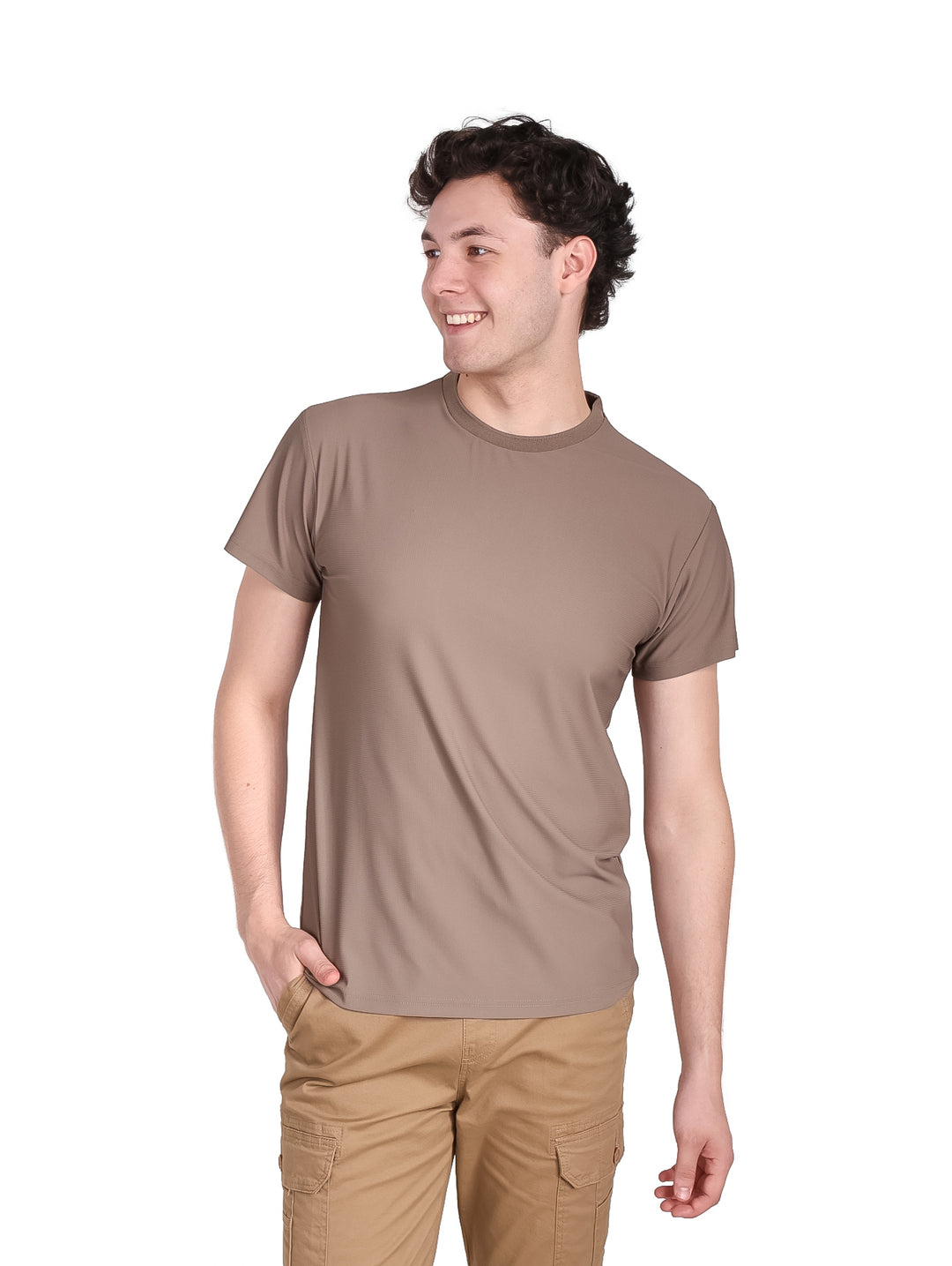 Playera ATOK Dri-Fit Color Coffee para Hombre