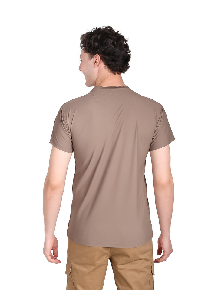 Playera ATOK Dri-Fit Color Coffee para Hombre