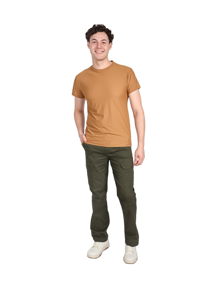 Playera ATOK Dri-Fit Color Coffee para Hombre